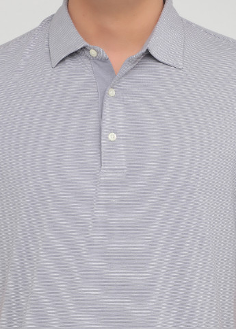 Серая футболка-поло для мужчин Greg Norman в полоску
