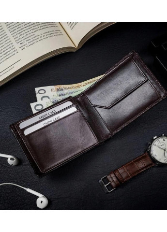 Кошелек мужской кожаный CPR-023-BAR Rovicky (254314268)