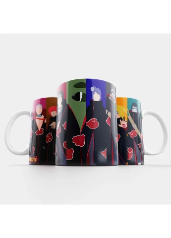 Чашка Gifty Акацуки Наруто Naruto 330 мл (254915566)