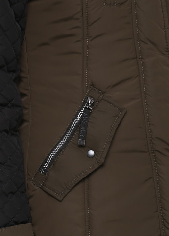 Оливковая (хаки) демисезонная куртка R&G