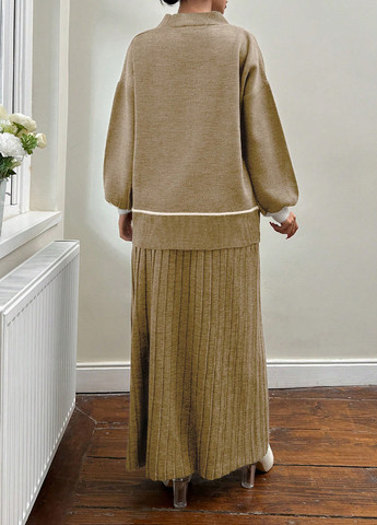 Костюм (кардиган, спідниця) SHEIN (344454194)