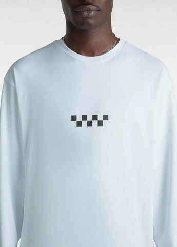 Белый демисезонный кэжуал лонгслив Vans с рисунком