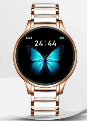 Смарт часы SMART BEAUTY CERAMIC GOLD спортивные UWatch (253007349)