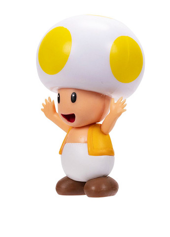 Ігрова фігурка з артикуляцією Жовтий Тоад, 6 см Super Mario (258305469)