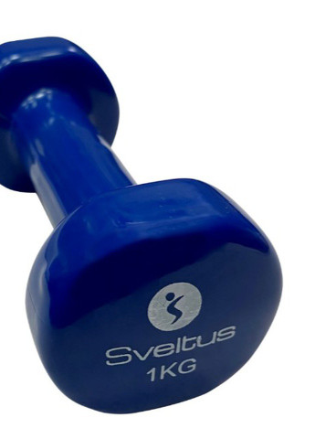 Гантели для фитнеса виниловые по 1 кг 2 шт. (SLTS-1181) Sveltus (254366368)