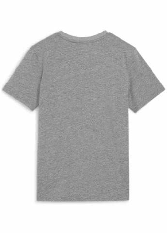 Серая летняя футболка 658616-33 Puma JR TEAMGOAL CASUALS