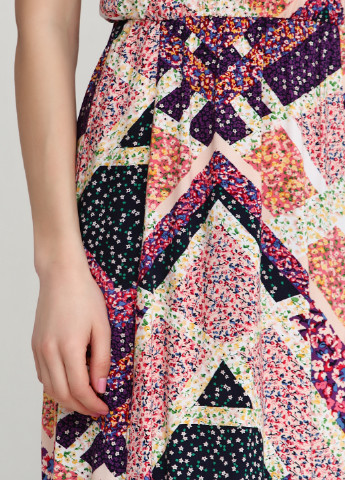 Комбінована кежуал платье H&M з абстрактним візерунком