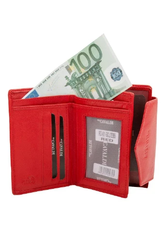 Женский кожаный кошелек 9,5х13х3 см 4U Cavaldi (212705730)