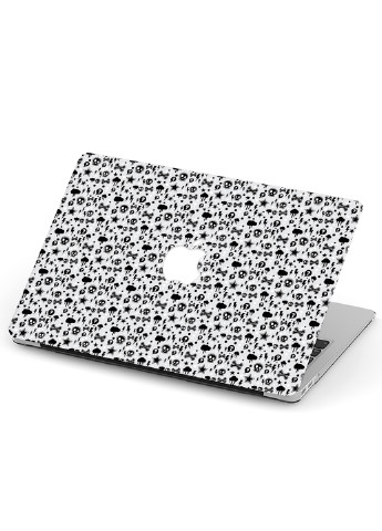 Чехол пластиковый для Apple MacBook Air 13 A1932 / A2179 / A2337 Паттерн черепа (Skull pattern) (9656-2449) MobiPrint (218867630)