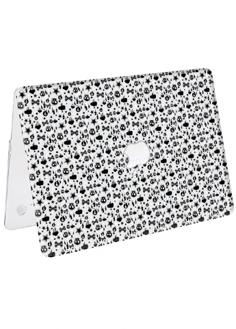 Чехол пластиковый для Apple MacBook Air 13 A1932 / A2179 / A2337 Паттерн черепа (Skull pattern) (9656-2449) MobiPrint (218867630)