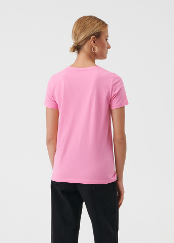 Рожева літня футболка Sinsay