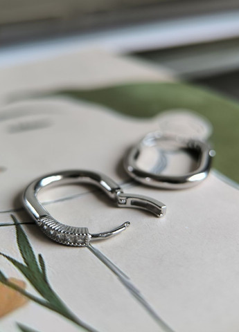 Серьги Silver Flame (350941346)