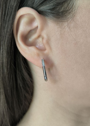 Серьги Silver Flame (350941346)