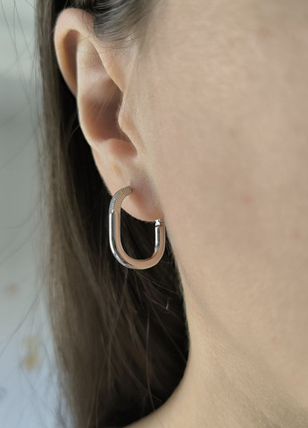 Серьги Silver Flame (350941346)