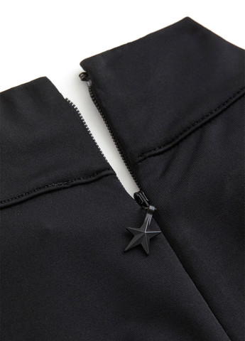 Чорна спортивна сукня силуетна, сукня-водолазка H&M колор блок