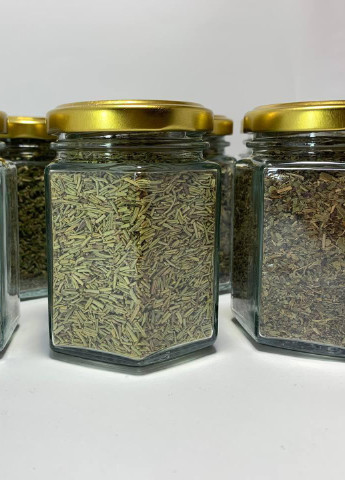 Подарочный набор “Пряные травы” в стеклянных банках No Brand (251407195)