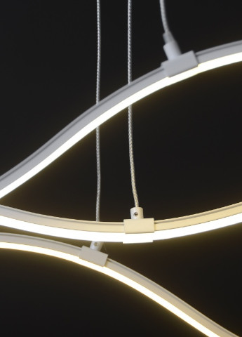 Світильник стельовий підвісний світлодіодний для натяжної стелі BL-373S/60W WH led Brille (253893546)