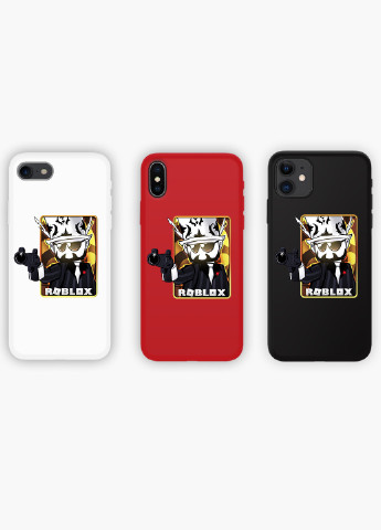 Чехол силиконовый Apple Iphone 11 Pro Роблокс (Roblox) Белый (9231-1222) MobiPrint (219356176)