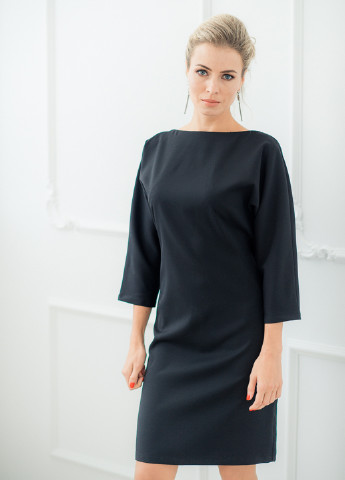 Черное кэжуал платье 2Dress однотонное