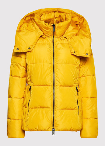 Желтая зимняя куртка CMP WOMAN JACKET ZIP HOOD