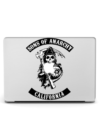 Чохол пластиковий для Apple MacBook 12 A1534 / A1931 Сини анархії (Sons of anarchy) (3365-1766) MobiPrint (218505933)