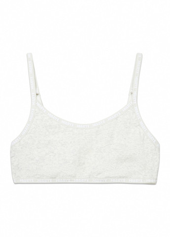 Сірий топ бюстгальтер Women'secret без кісточок бавовна