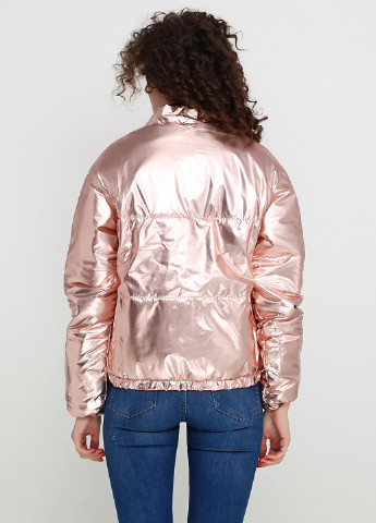 Бледно-розовая демисезонная куртка Catherine
