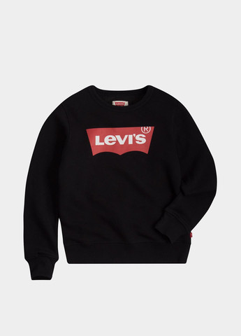 Levi's світшот логотип чорний кежуал бавовна