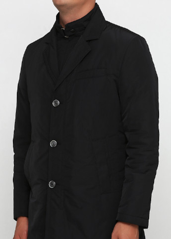 Черная демисезонная куртка Corneliani