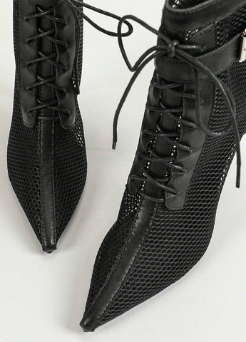 Черные демисезонная ботильоны SHEIN