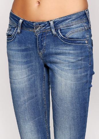 Синие демисезонные джинсы Madoc
