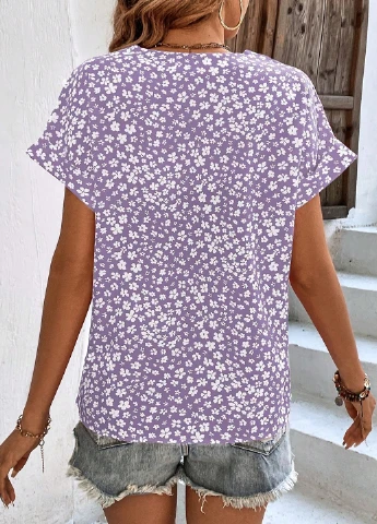 Бузкова блуза SHEIN