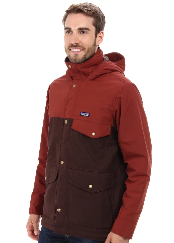 Бордовая демисезонная куртка Patagonia