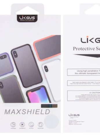 TPU + PC чохол Maxshield для Apple iPhone 11 Pro (5.8 ') Прозорий (is_00000031763_6) LikGus (229726864)