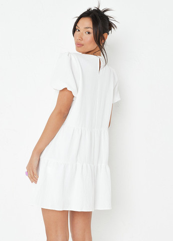 Білий кежуал сукня а-силует Missguided однотонна