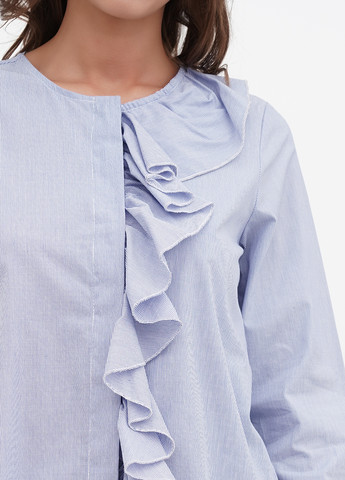 Блакитна демісезонна блуза Souvenir