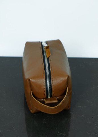 Шкіряний органайзер косметичка несесер коричневий. Для маленьких речей. У сумку в авто у поїздку Kozhanty (252348114)