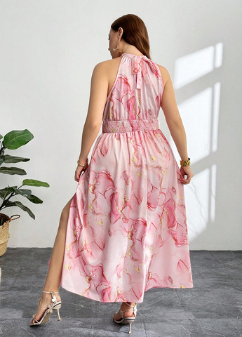 Рожева кежуал сукня а-силует SHEIN варенка