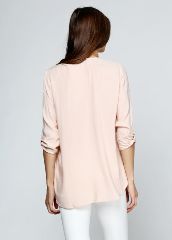 Светло-розовая демисезонная блуза Vero Moda