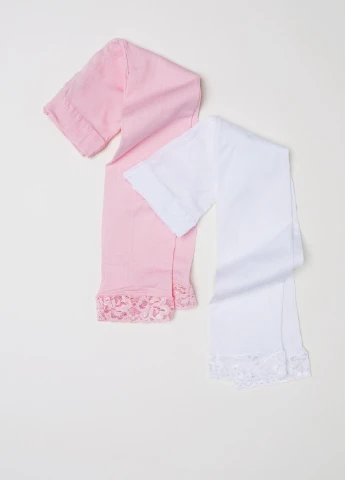 Колготи,білий-рожевий, H&M (254866800)
