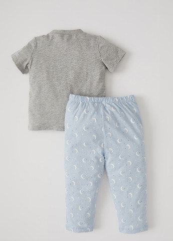 Комбинированная всесезон пижама футболка + брюки DeFacto