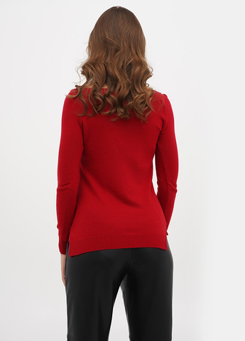 Красный демисезонный джемпер джемпер Sassofono