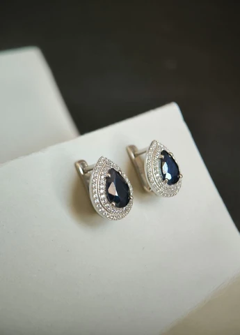 Серьги Silver Flame (329999693)