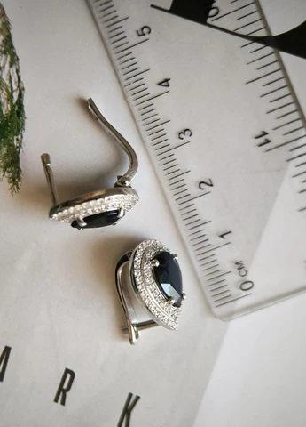 Серьги Silver Flame (329999693)
