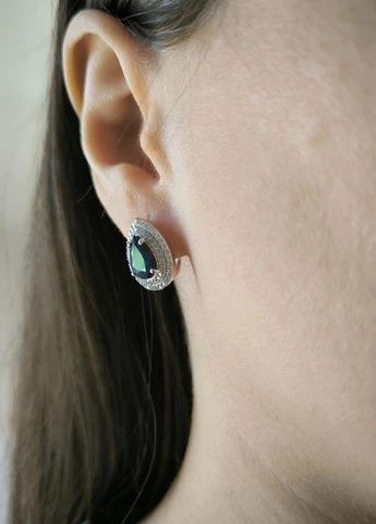 Серьги Silver Flame (329999693)