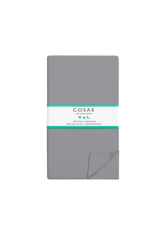 Подростковый комплект RANFORS GRAPHITE SNOWFLAKES GREY (пододеяльник 160х220 см, простынь 155х240 см, наволочка 50х70 см) Cosas (251413602)