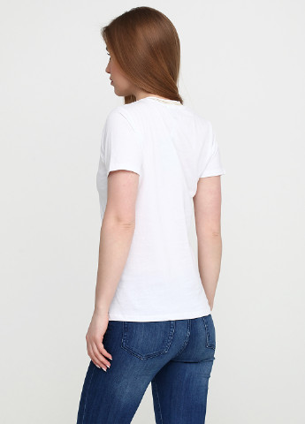Белая летняя футболка New Look