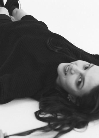 Черный зимний джемпер джемпер H&M