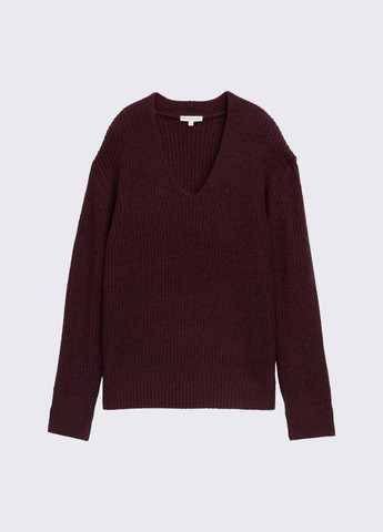 Темно-бордовий демісезонний пуловер пуловер Tom Tailor