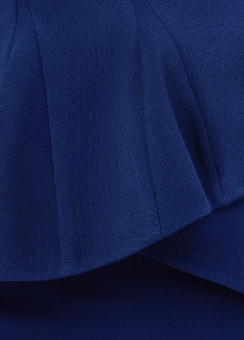 Костюм (жакет, спідниця) BGL Комплект (жакет и юбка) спідничний однотонний темно-синій діловий віскоза